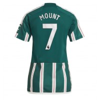 Manchester United Mason Mount #7 Gostujuci Dres za Ženska 2023-24 Kratak Rukav